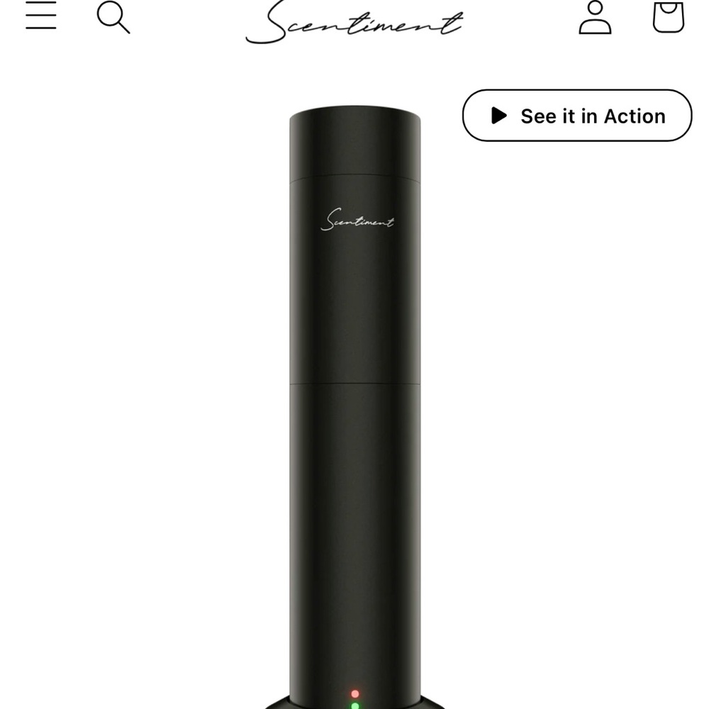 Scentiment Room Diffuser and 2 oils